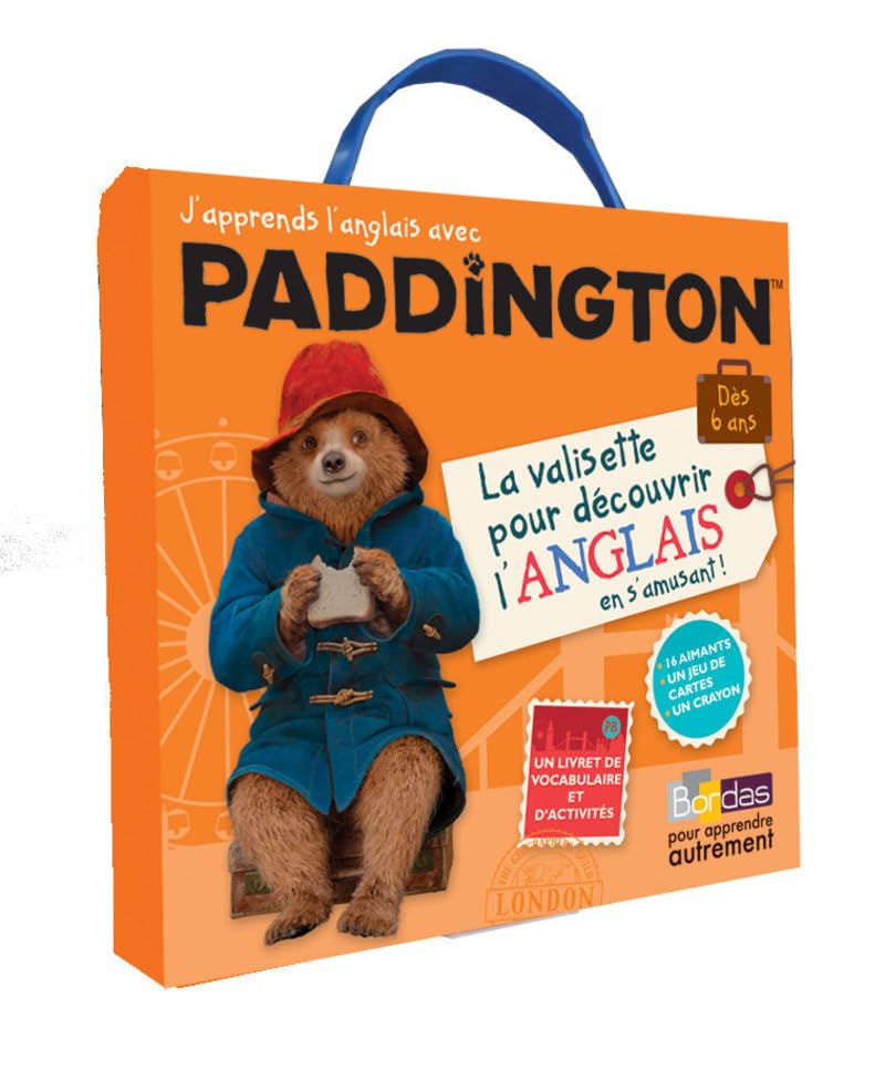 Paddington - La valisette pour découvrir l'anglais en s'amusant - Dès 6 ans Study Guides
