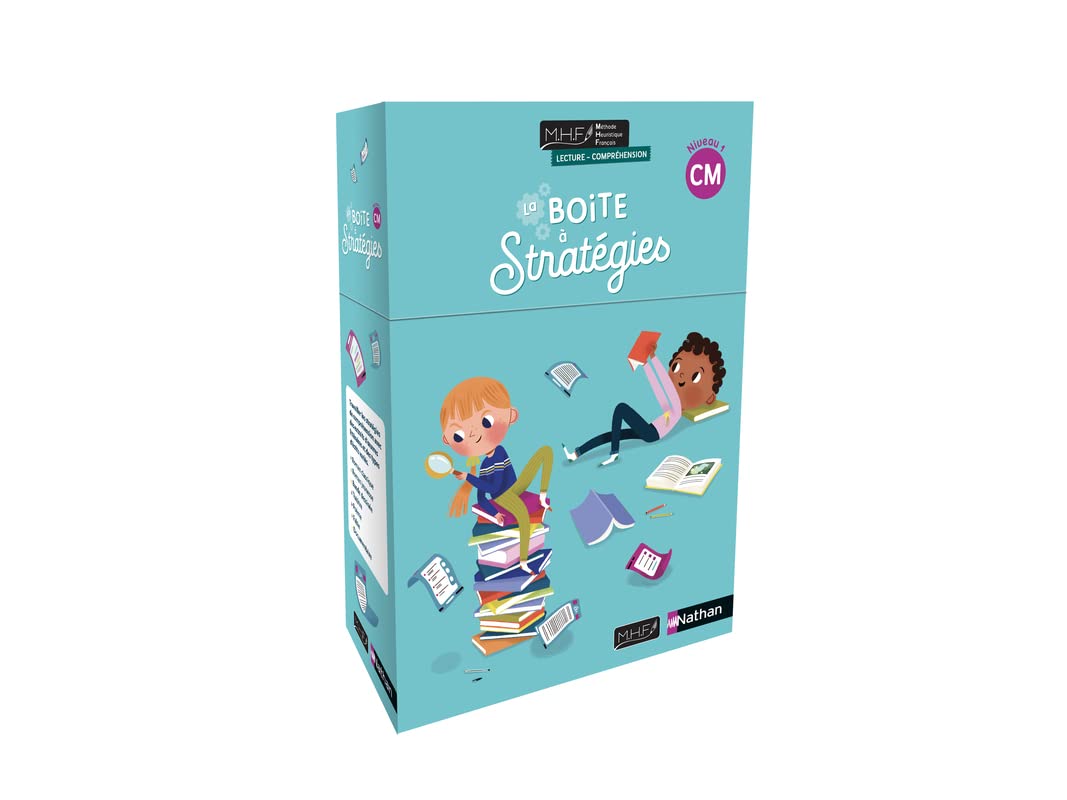 MHF - Lecture-compréhension - Boite à stratégies CM - Niveau 1 book