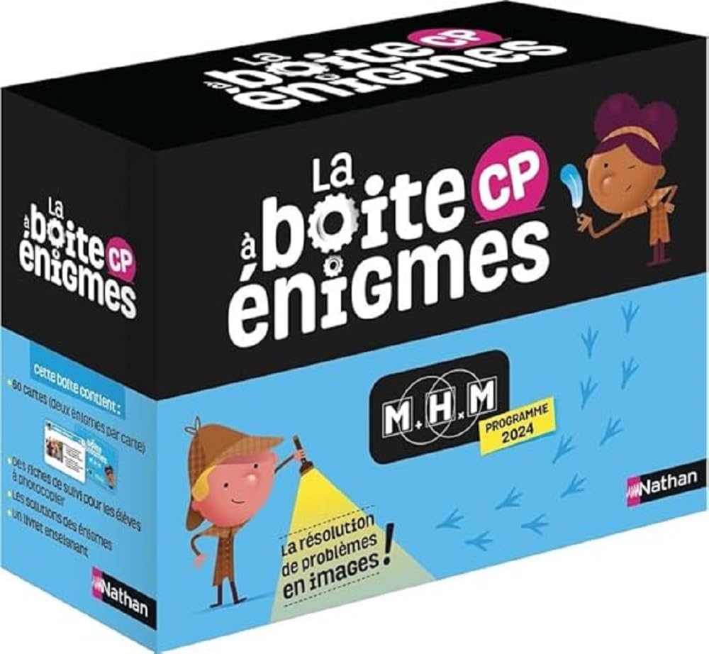 MHM - La boite à énigmes CP - Nouvelle édition book
