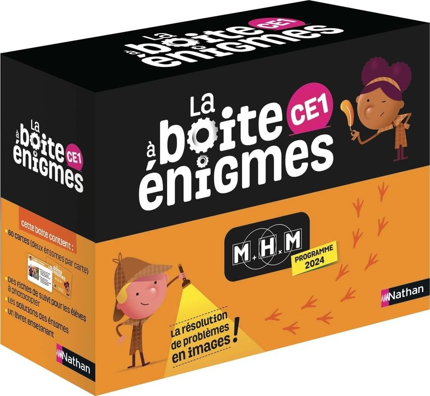 MHM - La boite à énigmes CE1 - Nouvelle édition book