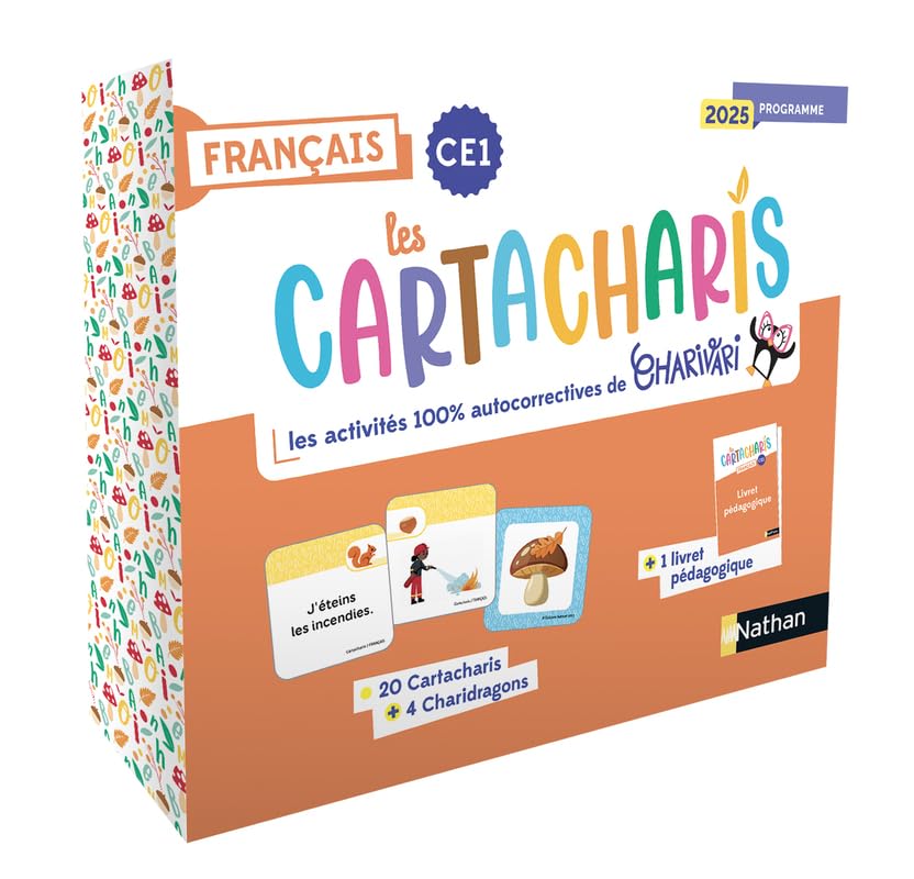 Les cartacharis CE1 - Français: Programme 2025 book