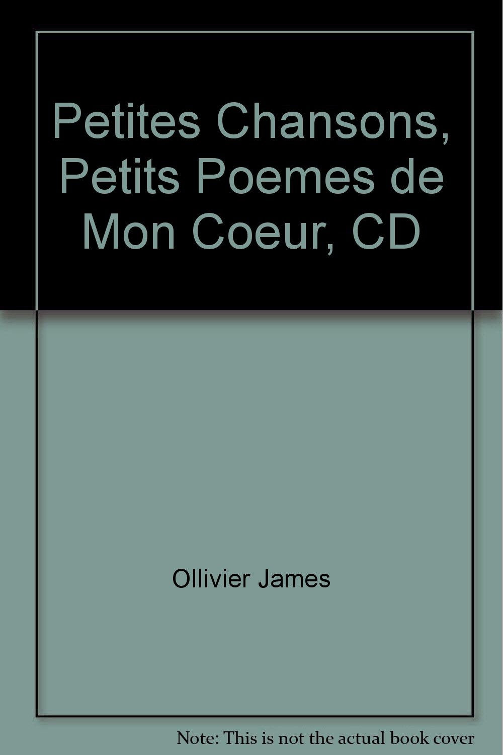Petites Chansons, Petits Poemes De Mon Coeur (a Partir De 3 Ans) (FR Import) Books
