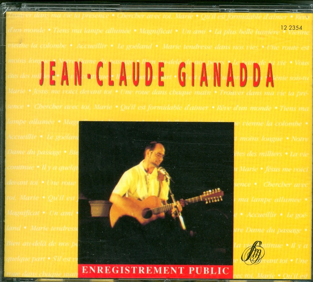 Jean-Claude Gianadda (Enregistrement Public) cd