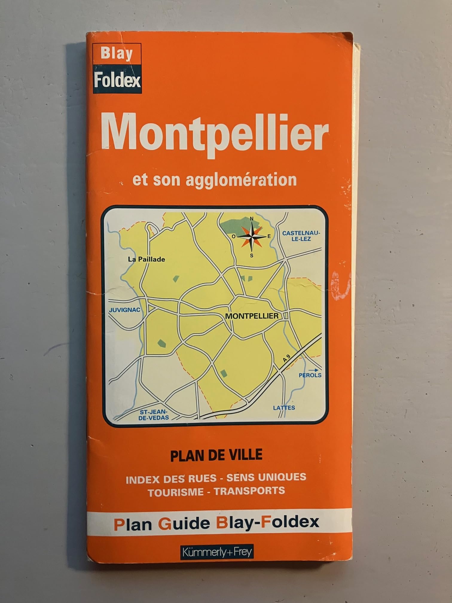 Plan de ville : Montpellier (avec un index) Maps & Plans
