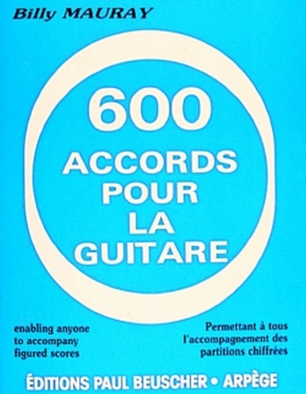 ACCORDS POUR LA GUITARE (600) --- GUITARE Books