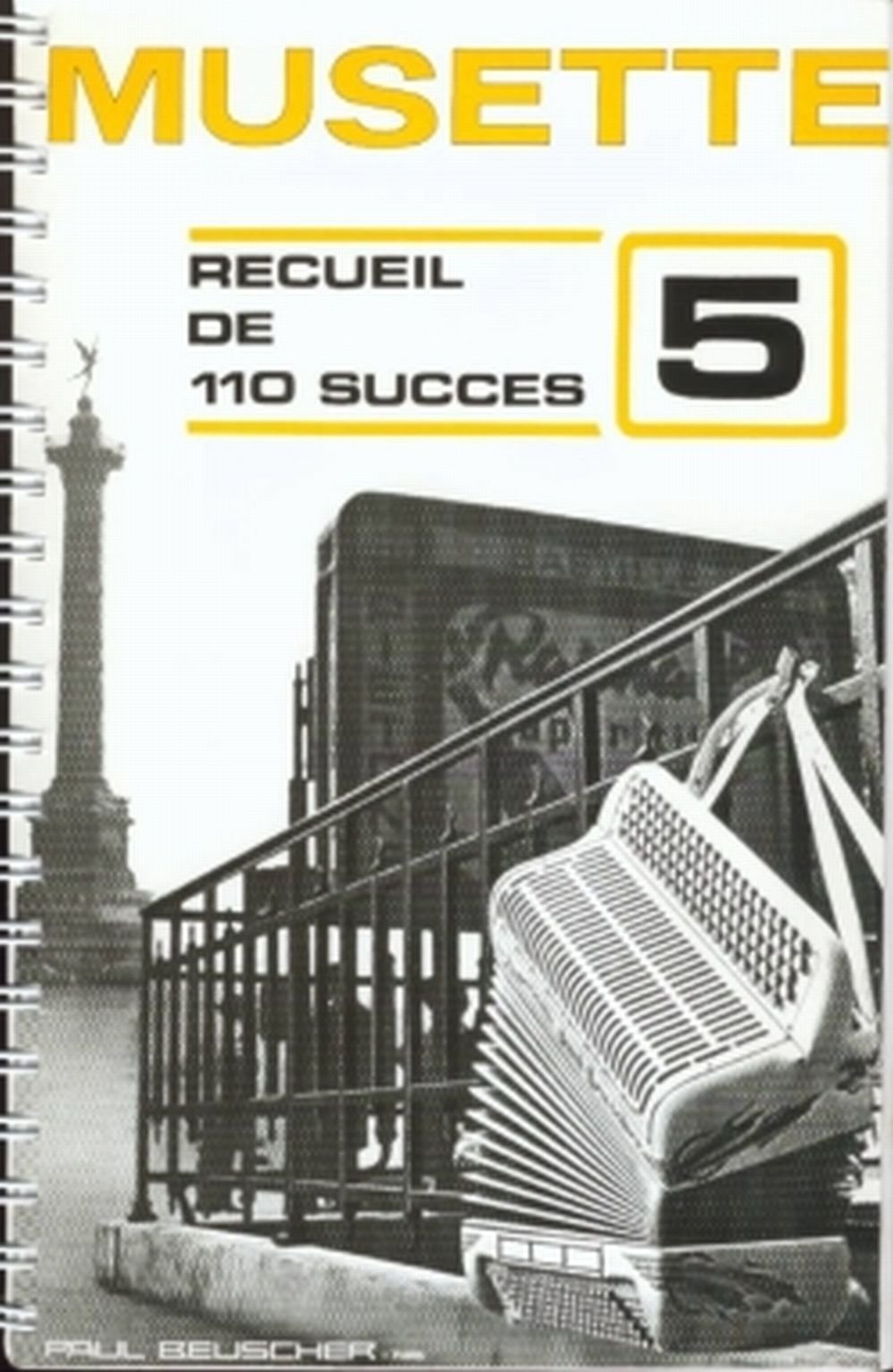 110 SUCCES MUSETTE V5 --- ACCORDEON ET VOIX Sheet Music