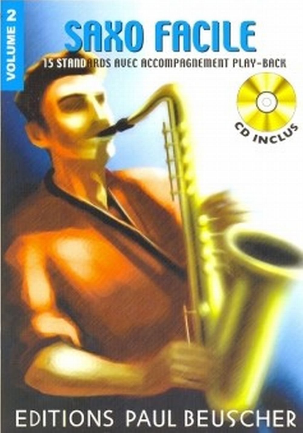 saxo facile vol 2 (1 livre + 1 CD) book