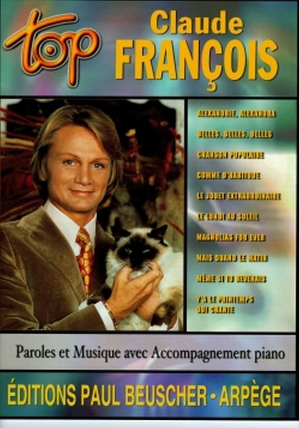 Partition : Top Claude Francois book