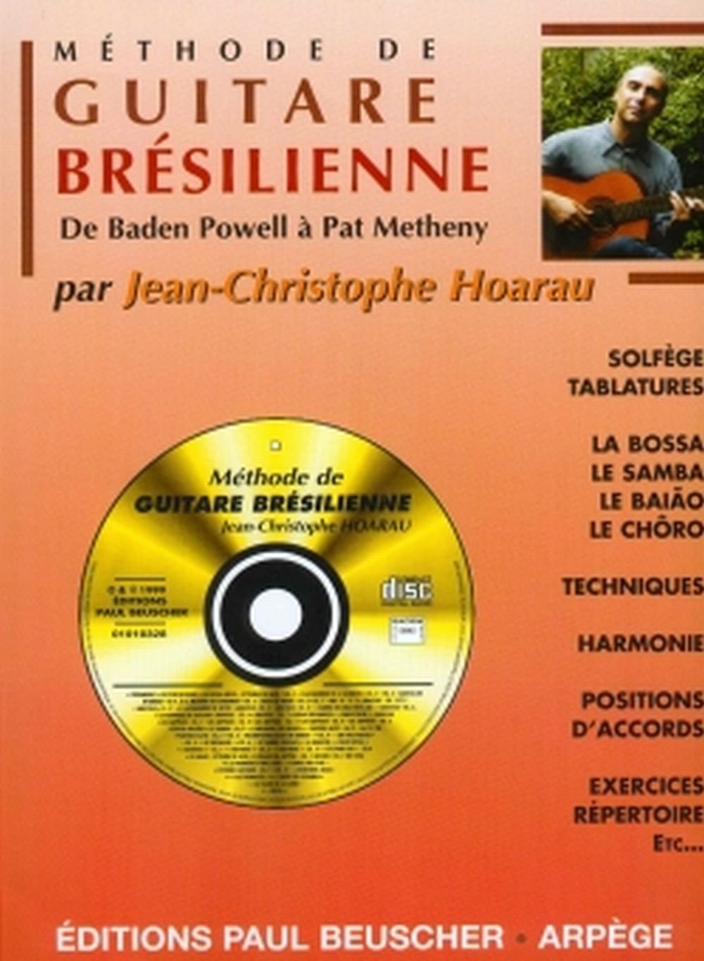 METHODE DE GUITARE BRESILIENNE + CD --- GUITARE Books
