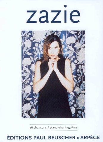 Partition : Zazie 26 chansons Sheet Music