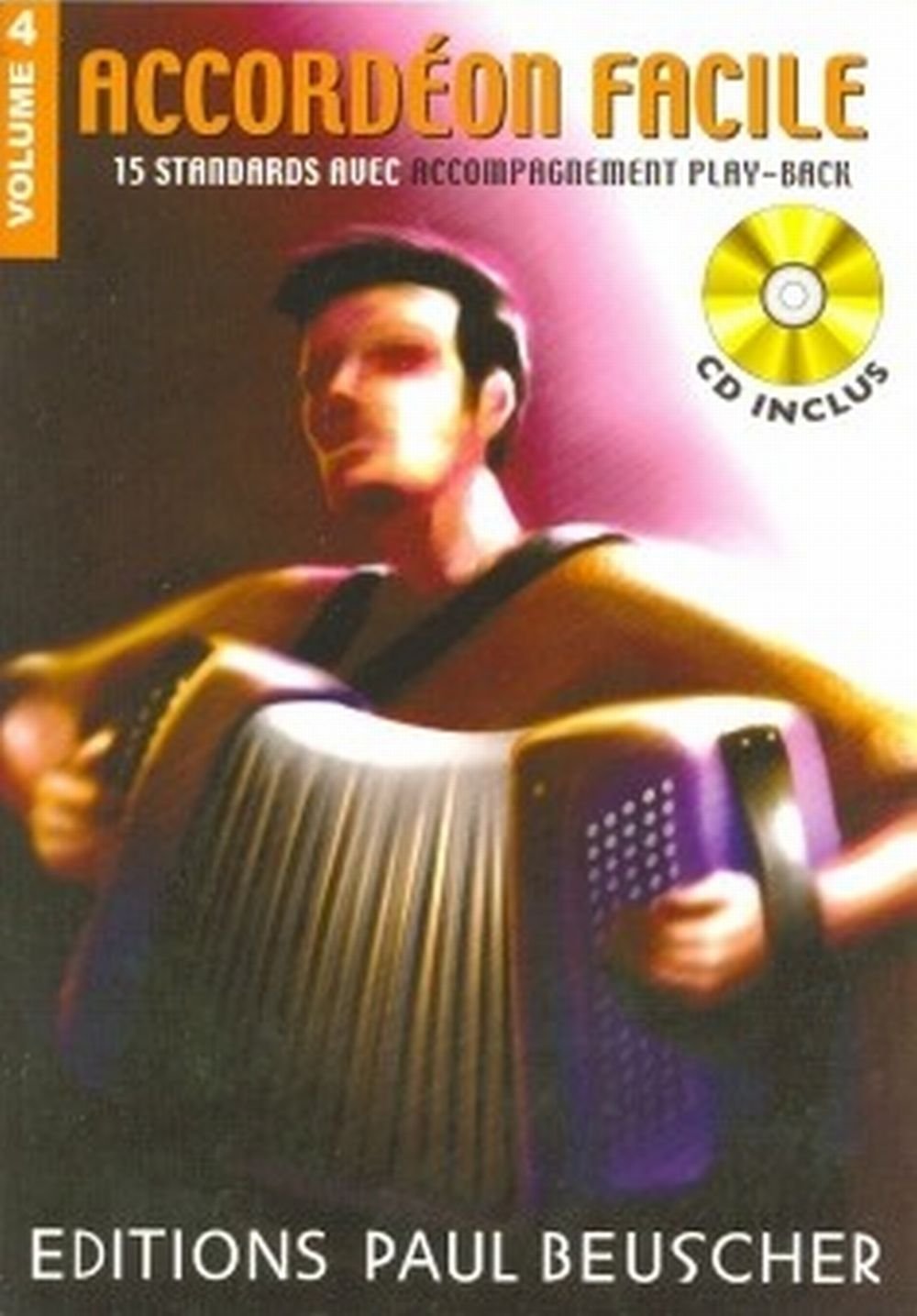 ACCORDEON FACILE VOL.4 + CD --- ACCORDEON Books