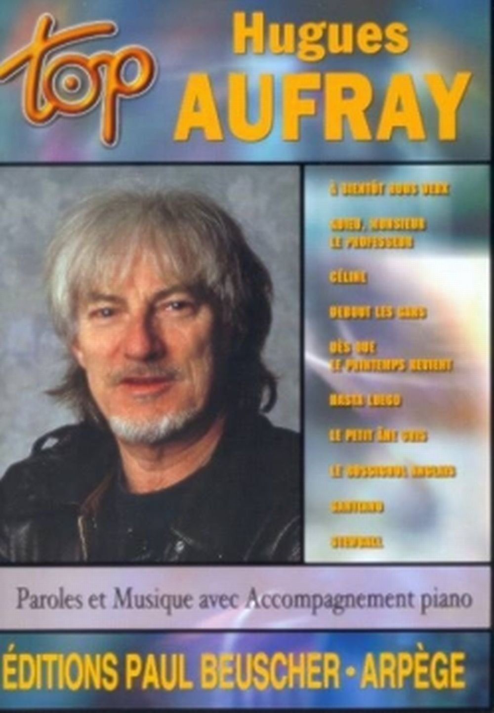 TOP AUFRAY --- CHANT, GUITARE OU PIANO Sheet Music