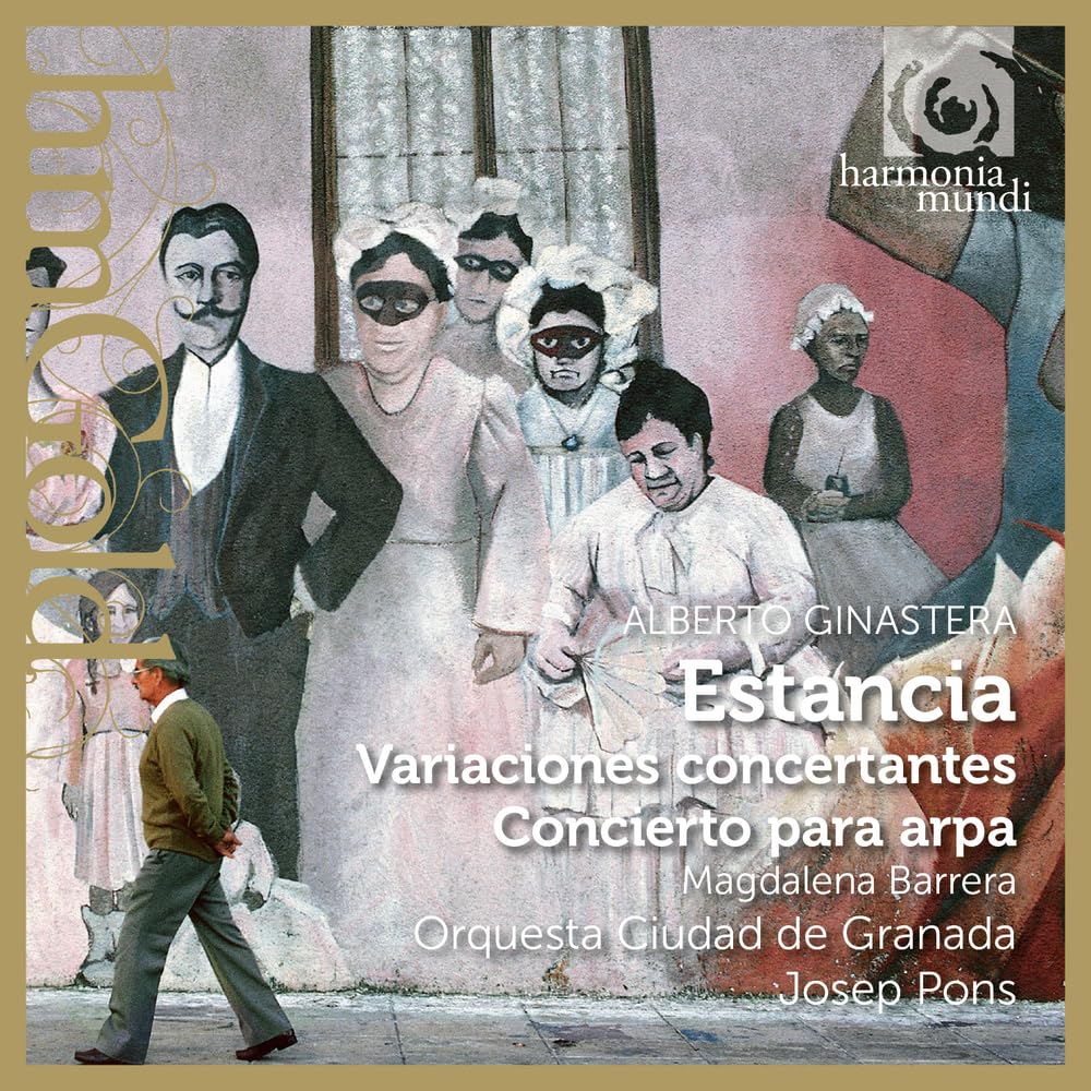 Estancia Op.8a (4 Danze Dal Balletto), Variazioni Concertanti, Concerto Per Arpa cd