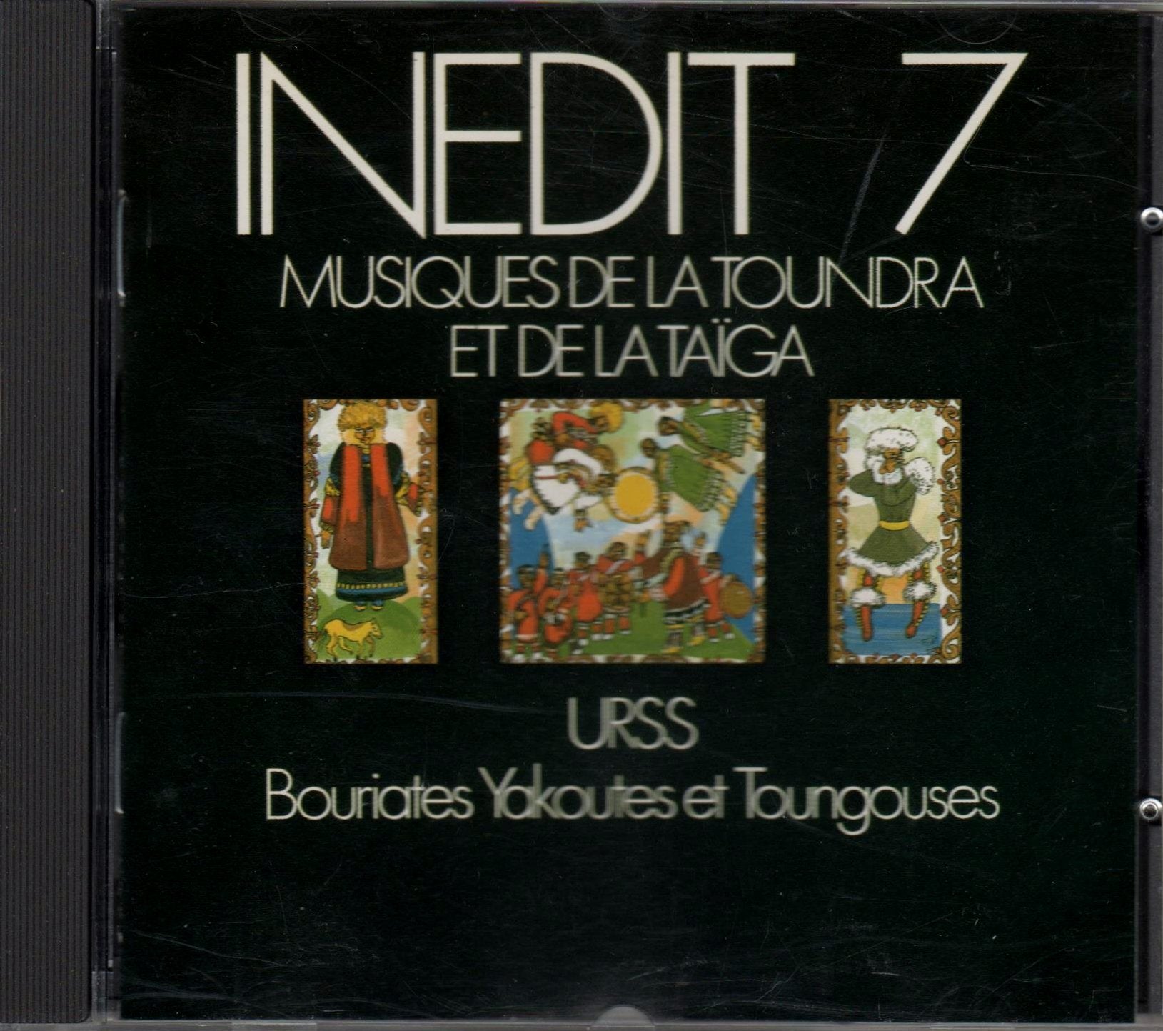 Musiques de la Toundra et de la Taiga / URSS Bouriates Yakoutes et Toungouses cd
