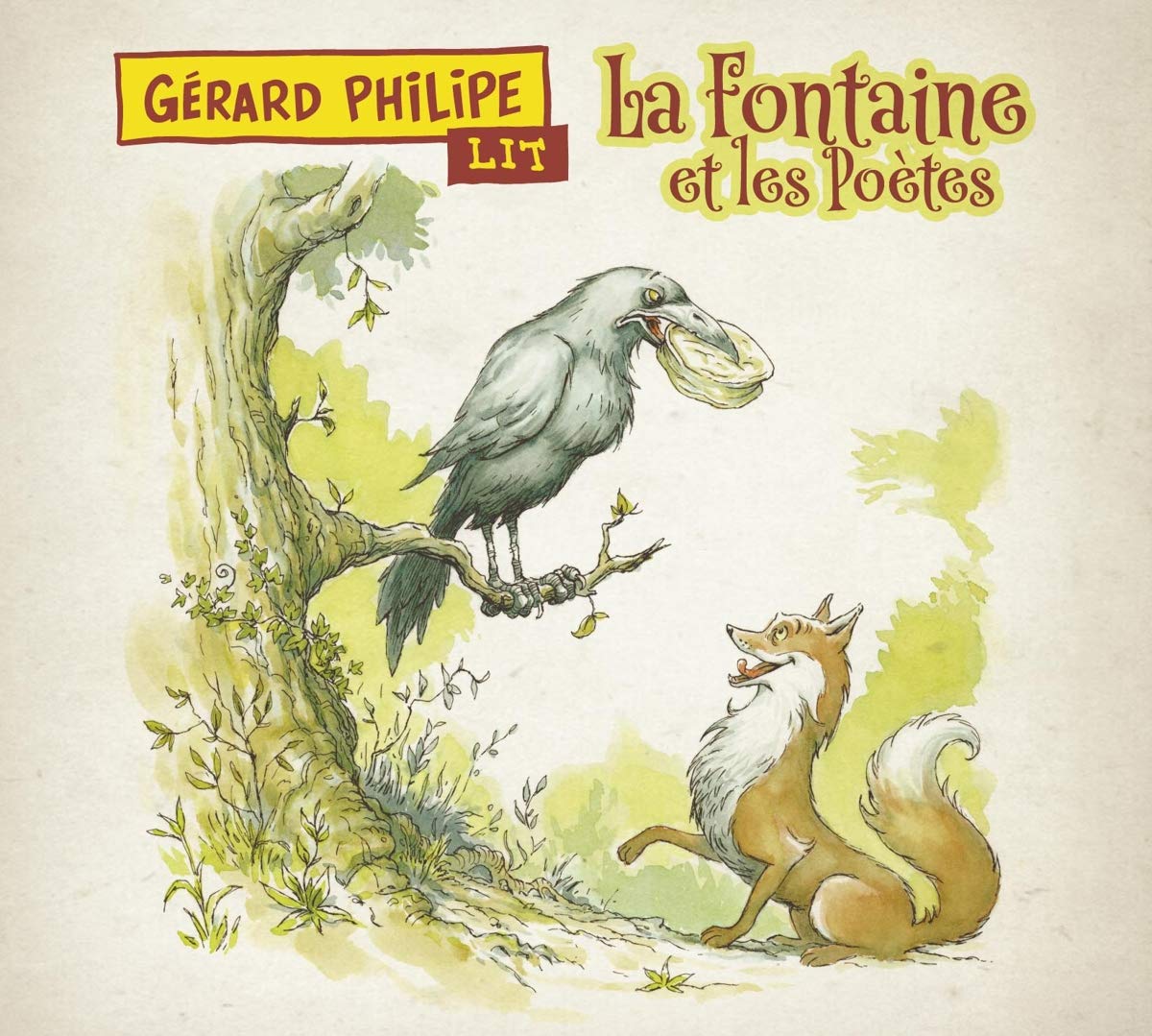 Gérard Philipe Lit la Fontaine et les Poètes cd