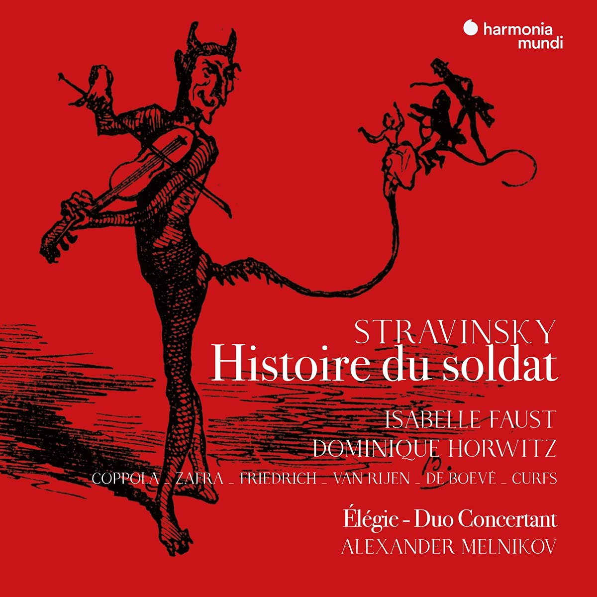 Stravinsky: Histoire du Soldat (Version Française). Élégie. Duo Concertant cd