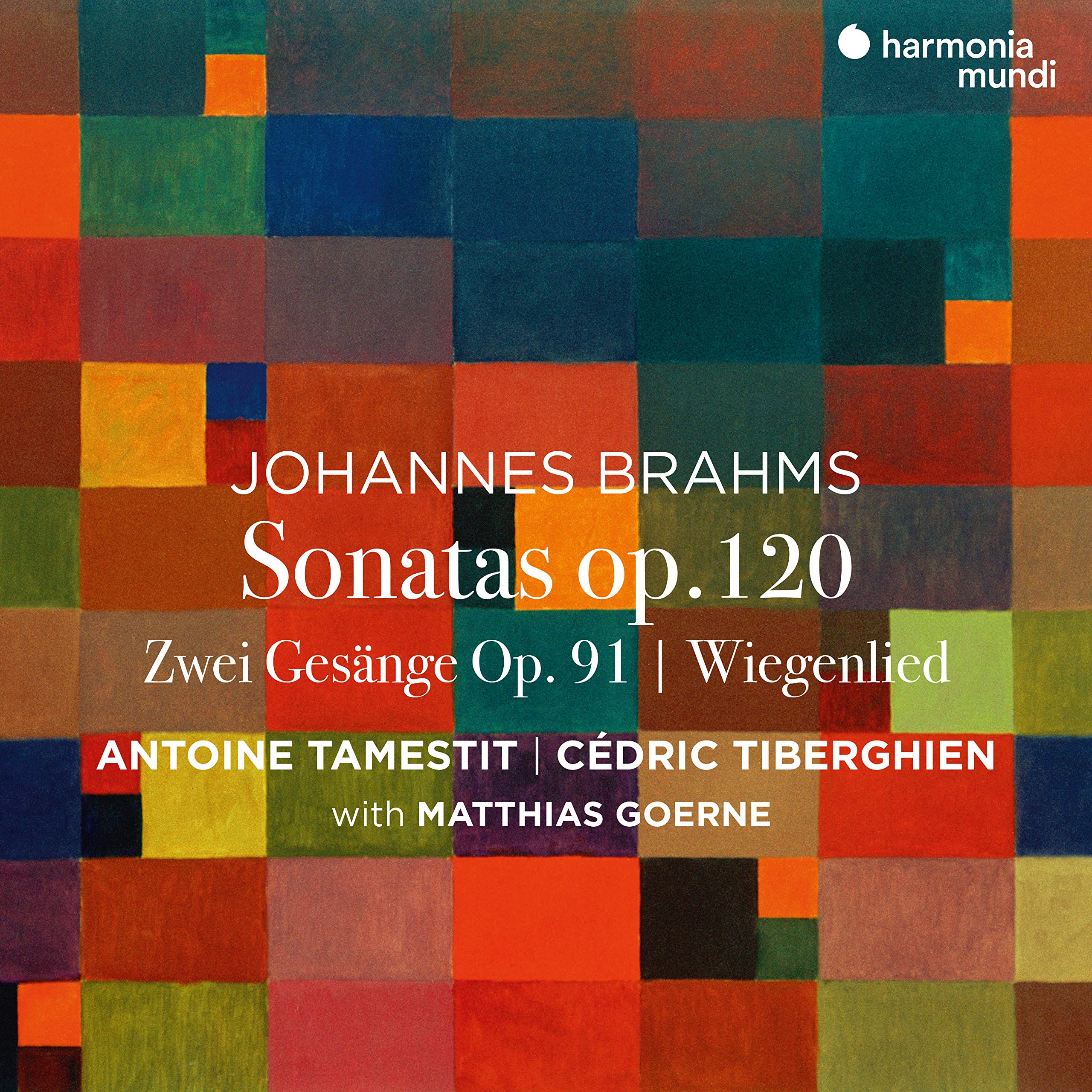 Brahms : Viola Sonatas, 120-Zwei Gesänge, OP. 91 cd