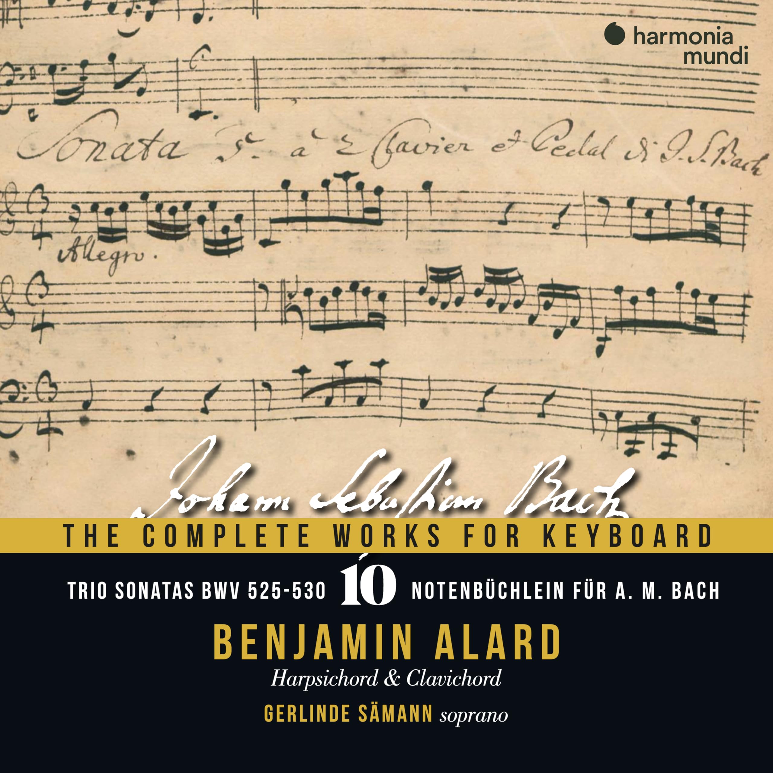 The Complete Works for Keyboard V.10 (Trio Sonatas/Notenbüchlein) Classical