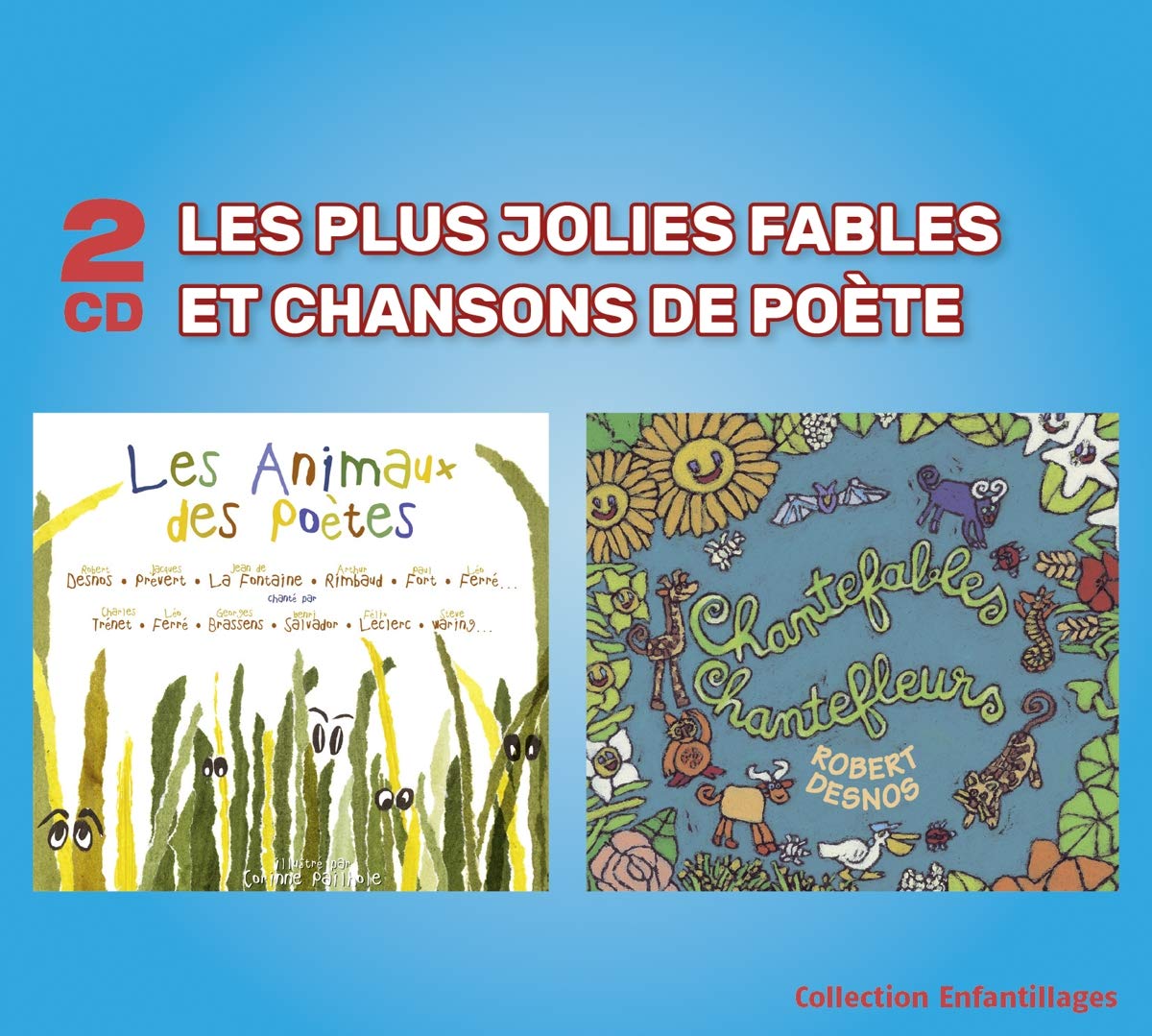 Les Plus Jolies Fables et Chansons de Po cd