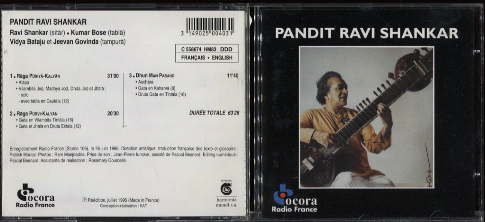 Product Image: Pandit Ravi Shankar-Jetzt Oc