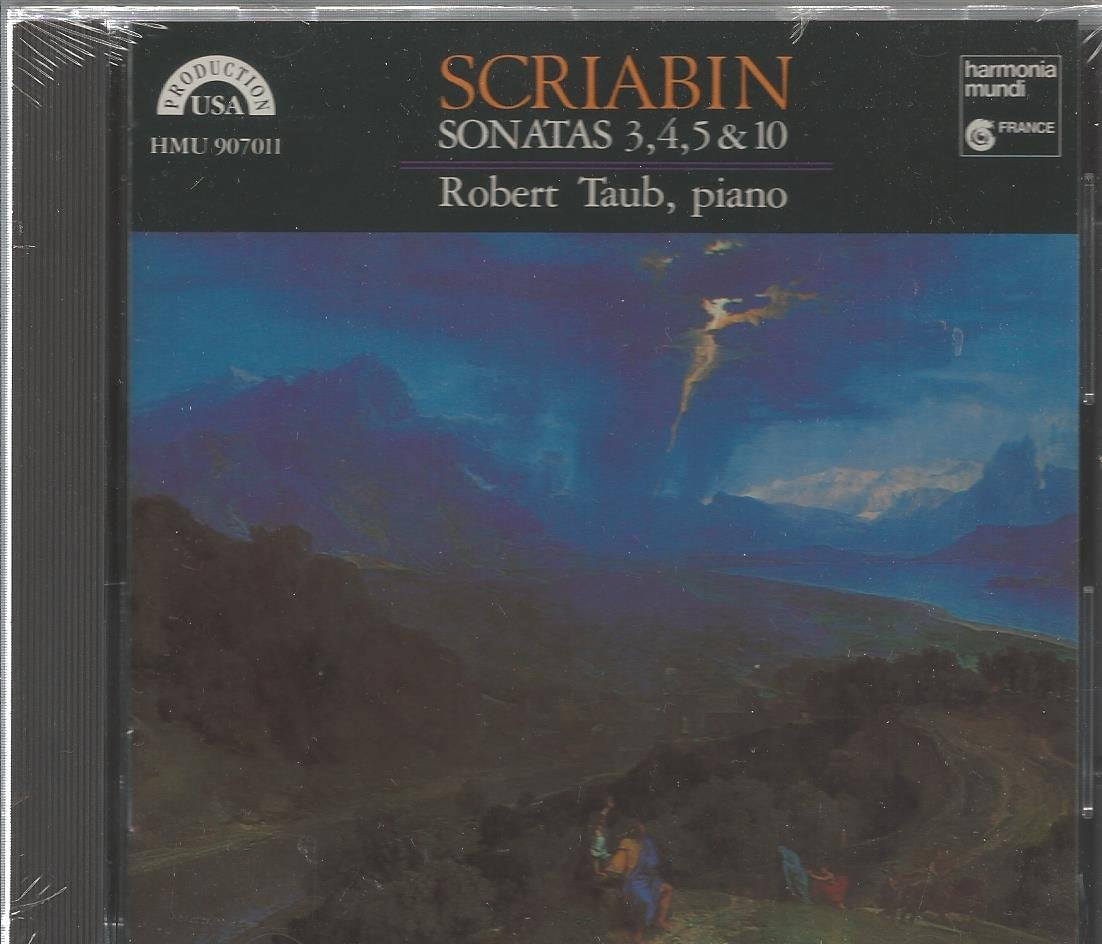 ALEXANDER SCRIABIN (1872-1915 ) SONATES POUR PIANO Nos 3, 4, 5 et 10. PIANISTE: ROBERT TAUB. Music