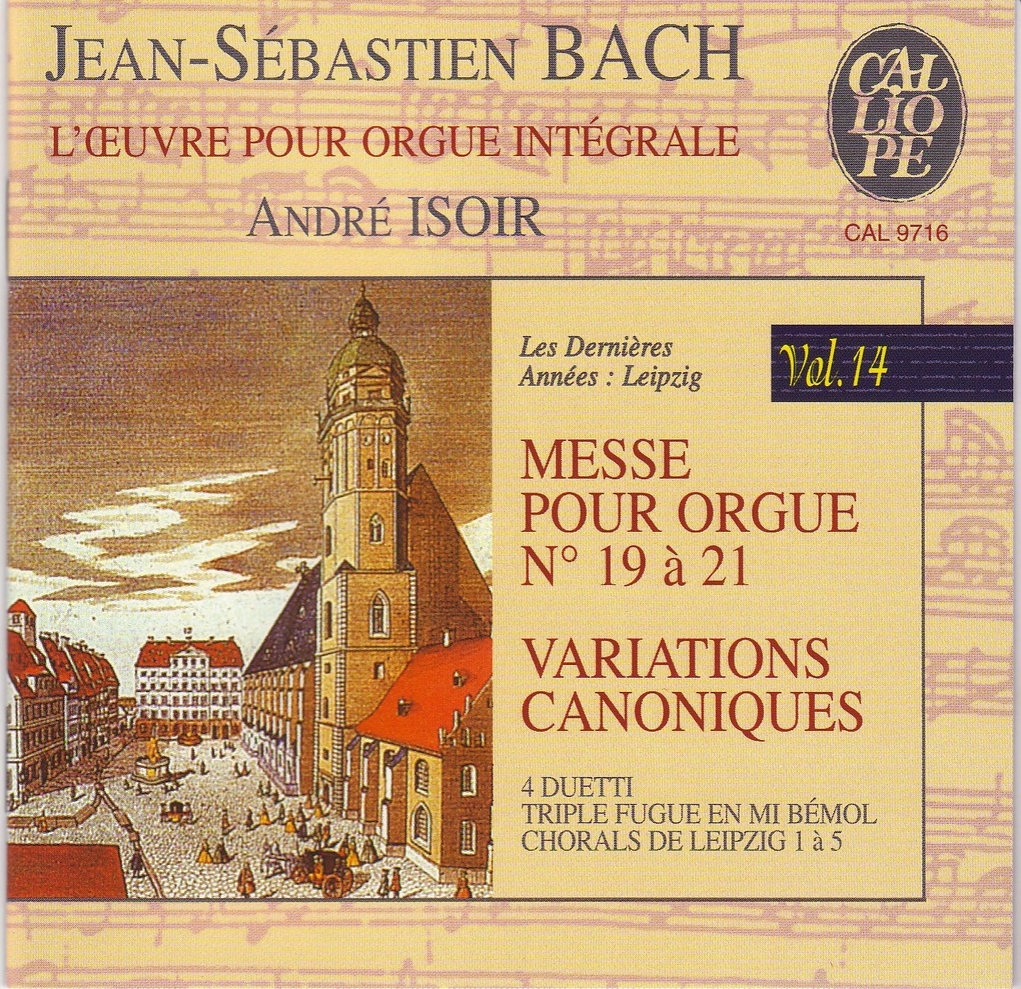 Bach: Das Orgelwerk Vol. 14 Classical