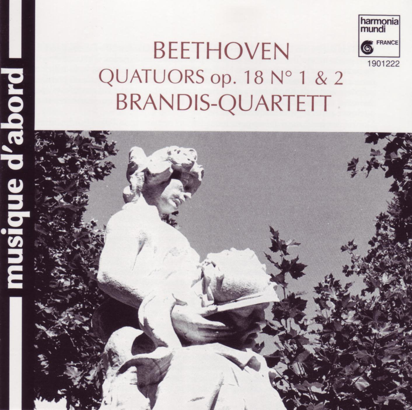 Beethoven Quatuors op.18N. 1&2 Brandis Quartett Music