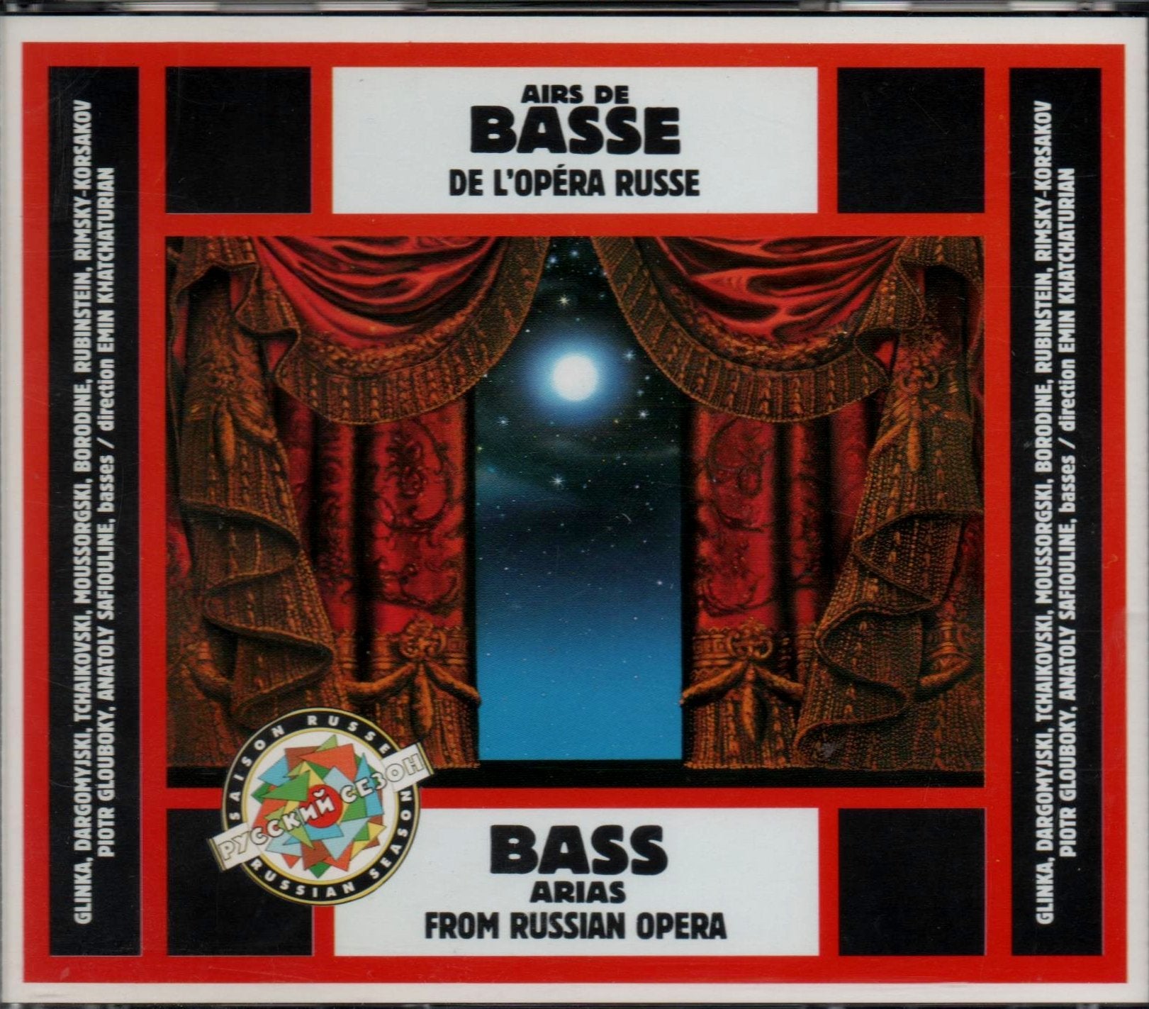 Airs de Basse de l'Opéra Rusee cd