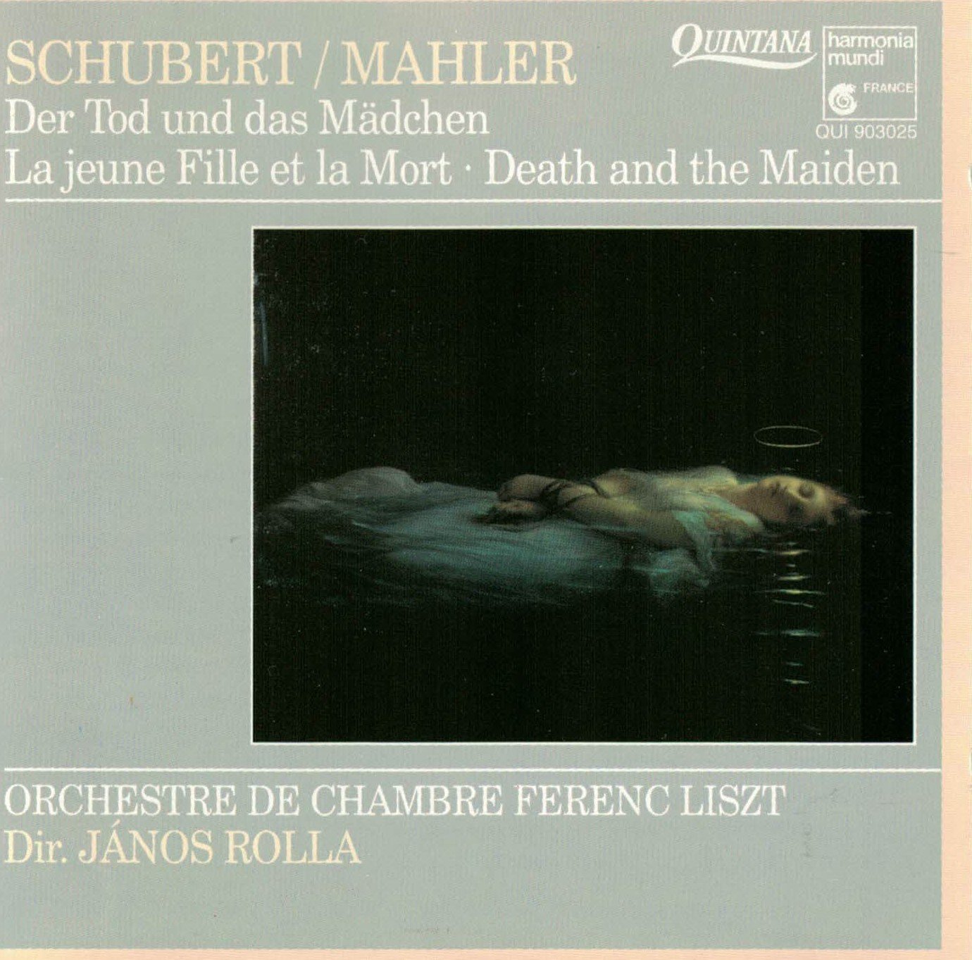 SCHUBERT / MAHLER - DER TOD UND DAS MÄDCHEN - LA JEUNE FILLE ET LA MORT. Music