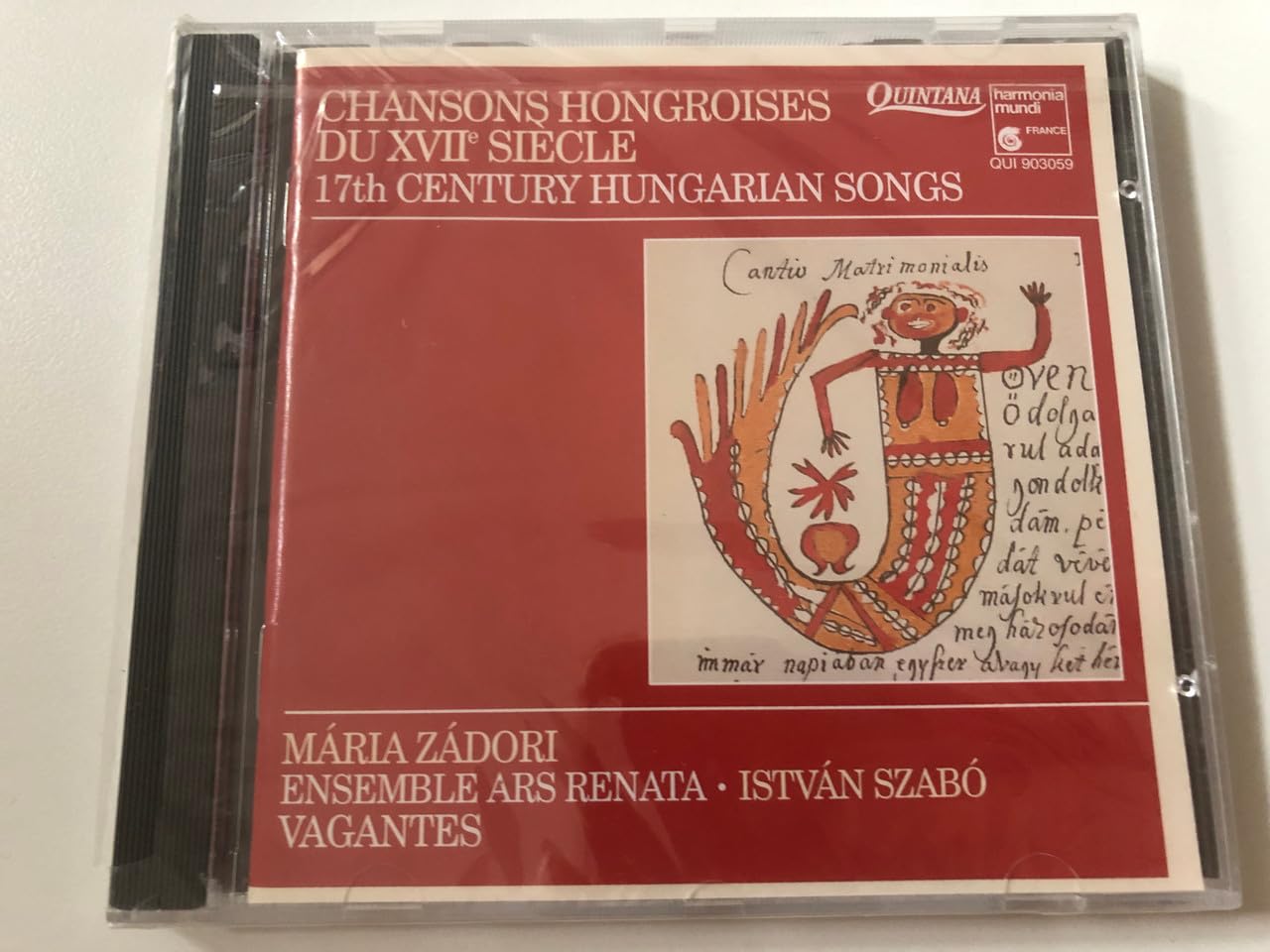 Chansons Hongroises du XVIIe Siècle / 17th Century Hungarian Songs Classical