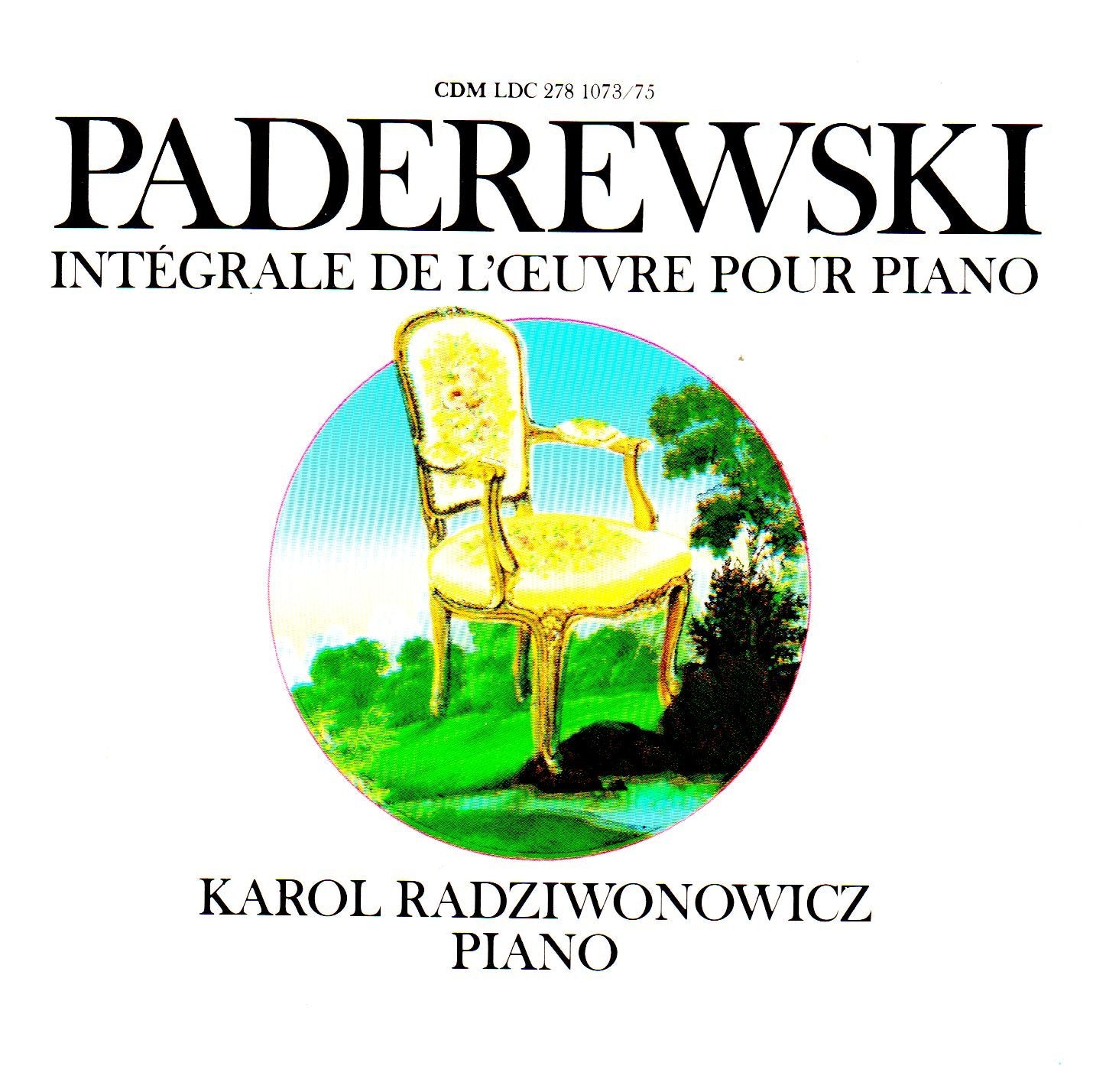 Paderewski: Integrale de l'oeuvre pour piano Classical