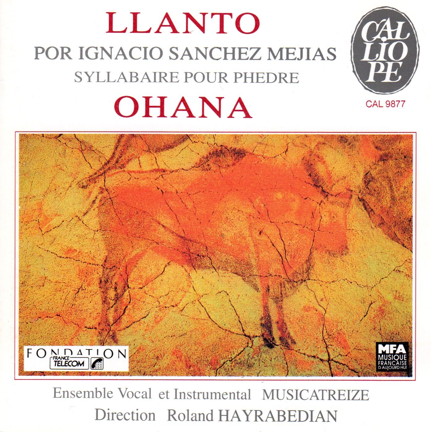 Llanto pour Ignacio Sanchez Mejias / Syllabaire pour Phedre Classical