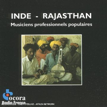 Inde-Rajasthan.Musiciens Professionnels Populaires Pop