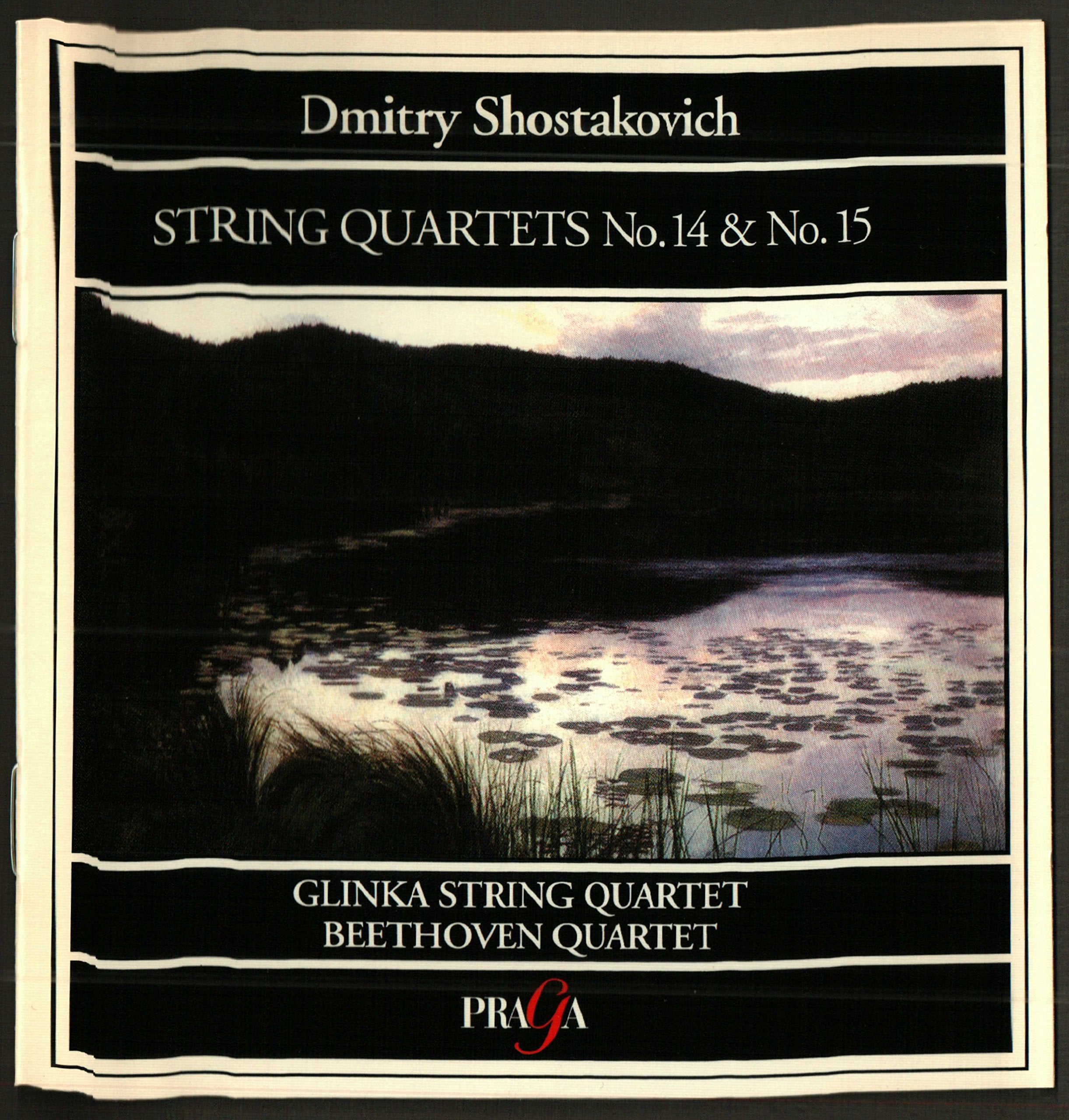Chostakovitch : Quatuors à cordes N. 14 & 15 cd