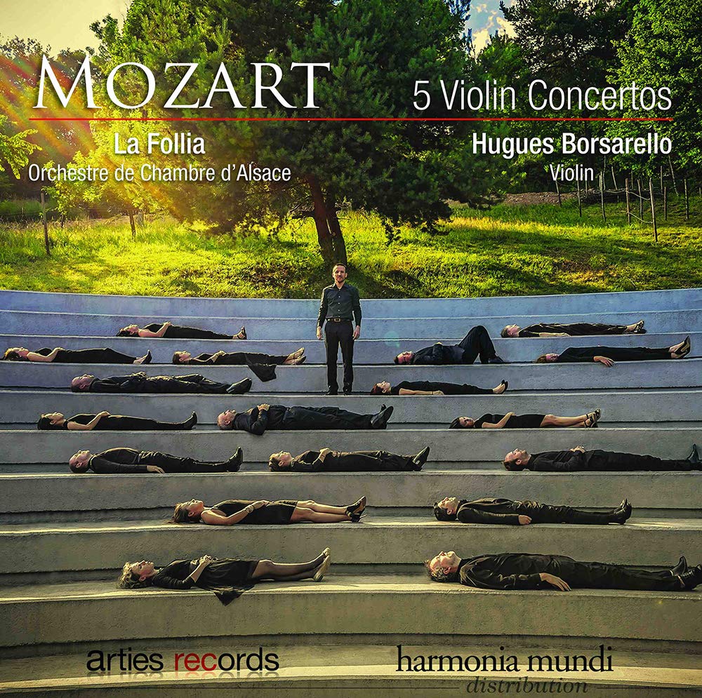 Mozart : 5 Concertos pour Violon / Hugues Borsarello cd