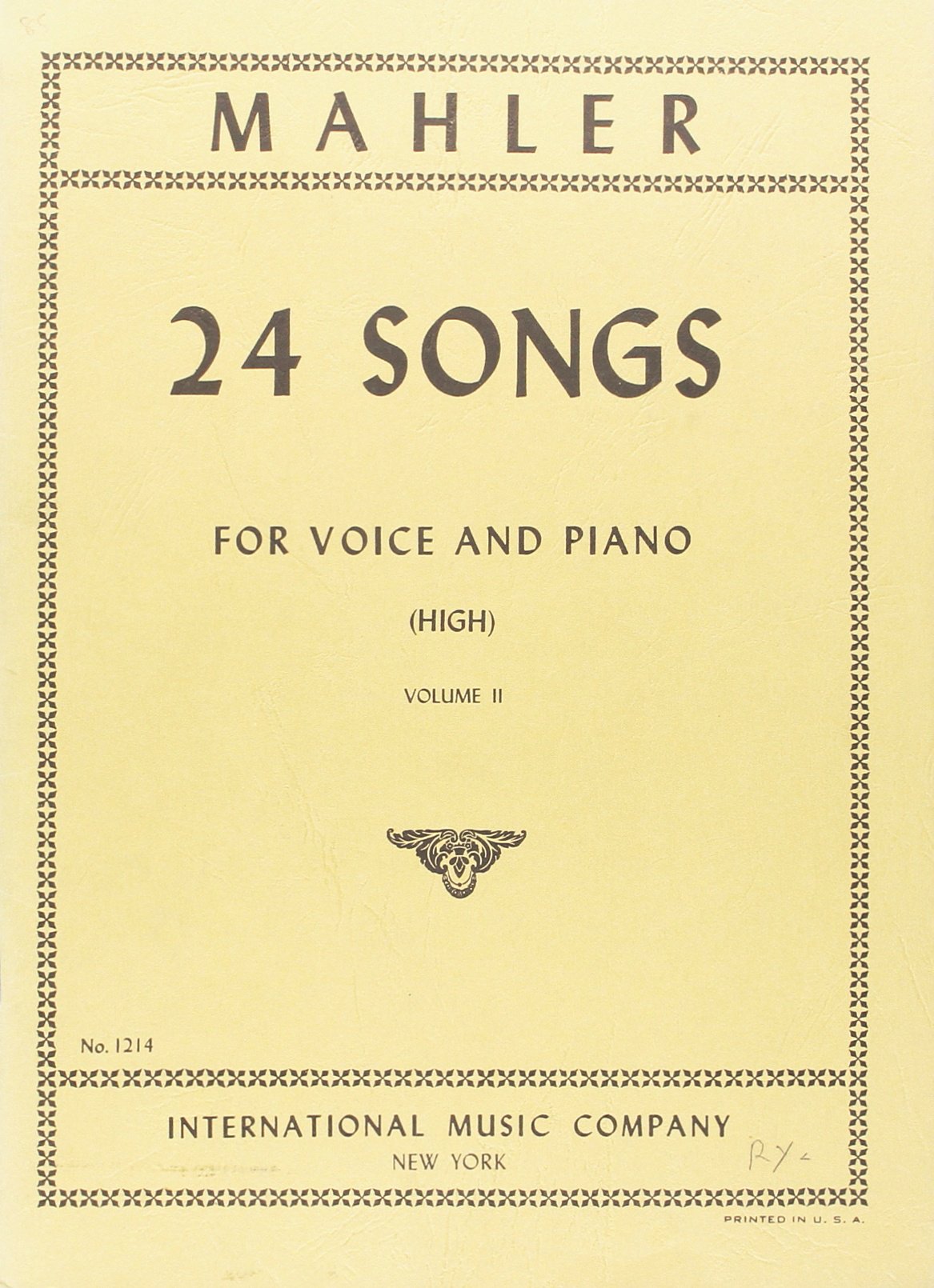 Lieder (6) Vol.2 Allemand/Anglais Books