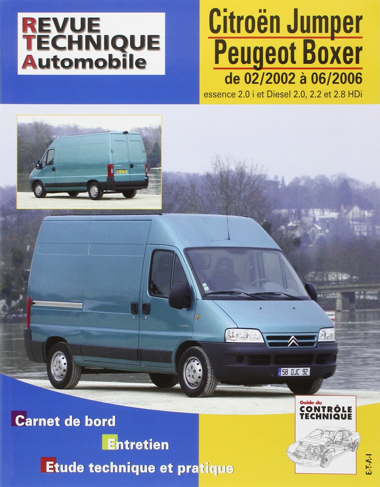 TAP N 417 JUMPER II / BOXER II (de 2002 A 2006) Books