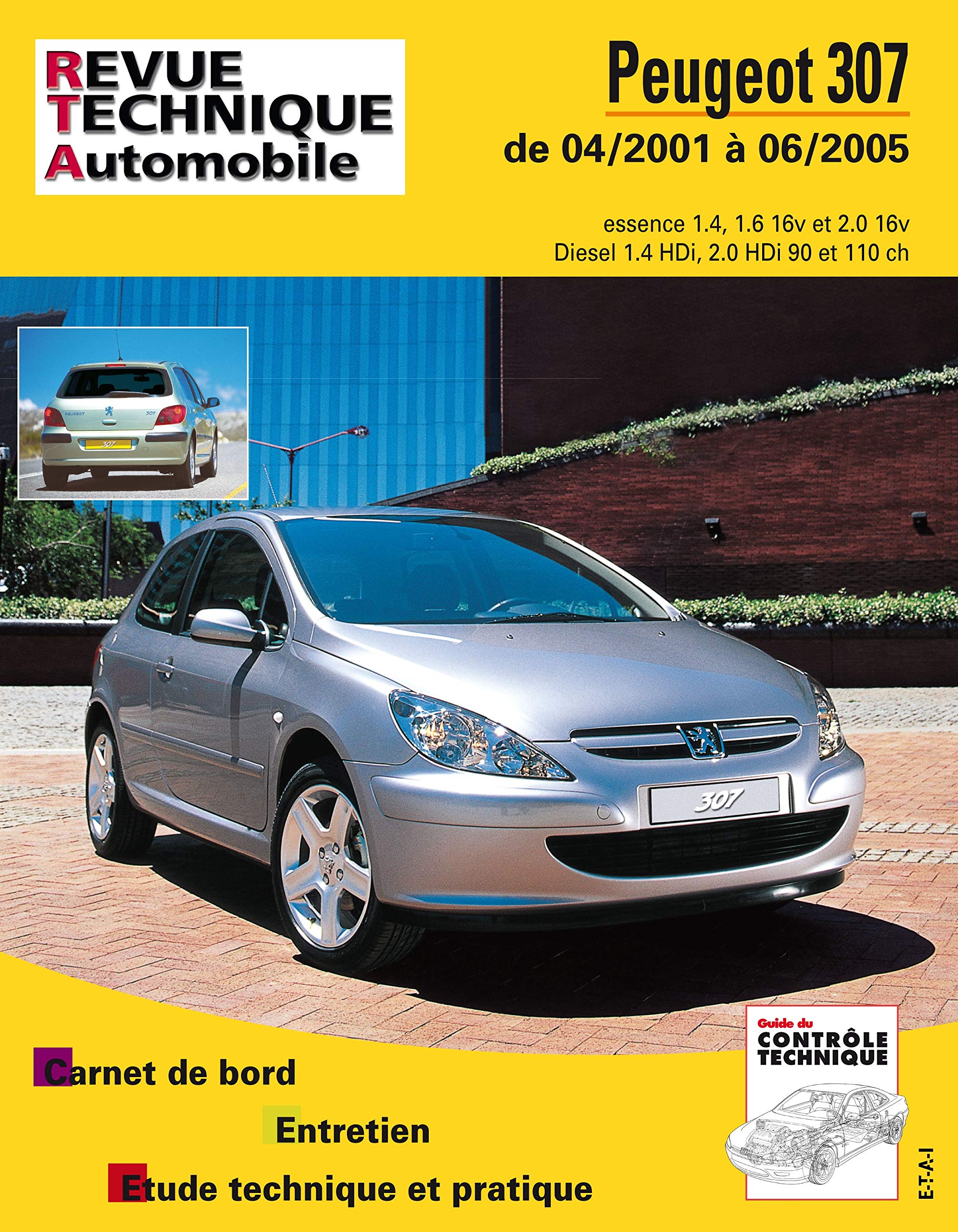 Peugeot 307 - de 04-2001 à 06-2005 Books
