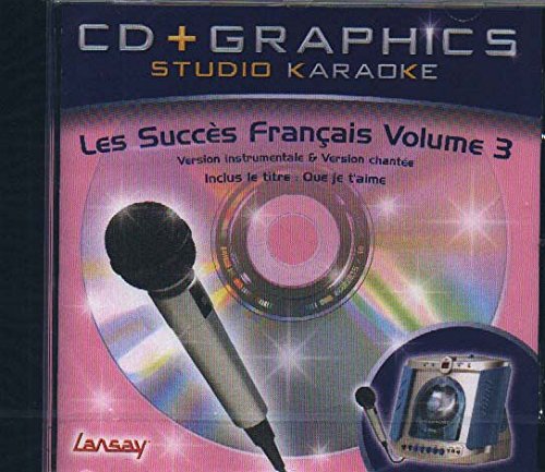 CD(G) KARAOKE LANSAY LES SUCCES FRANCAIS VOL.03 cd