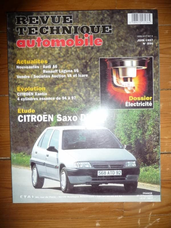 Rta-revue Techniques Automobiles - Saxo Die Revue Technique Citroen book