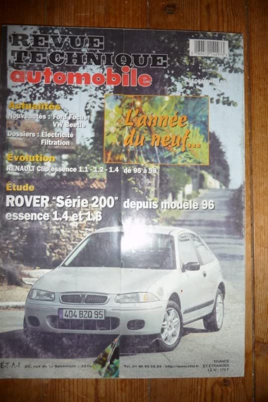 200 96- Revue Technique Rover Etat - Bon Etat Occasion book