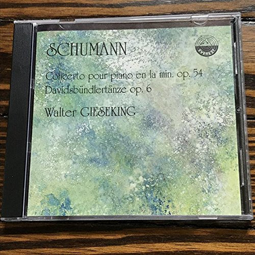 Schumann: Piano Concerto, Op. 54 / Davidsbundlertanze, Op. 6 cd