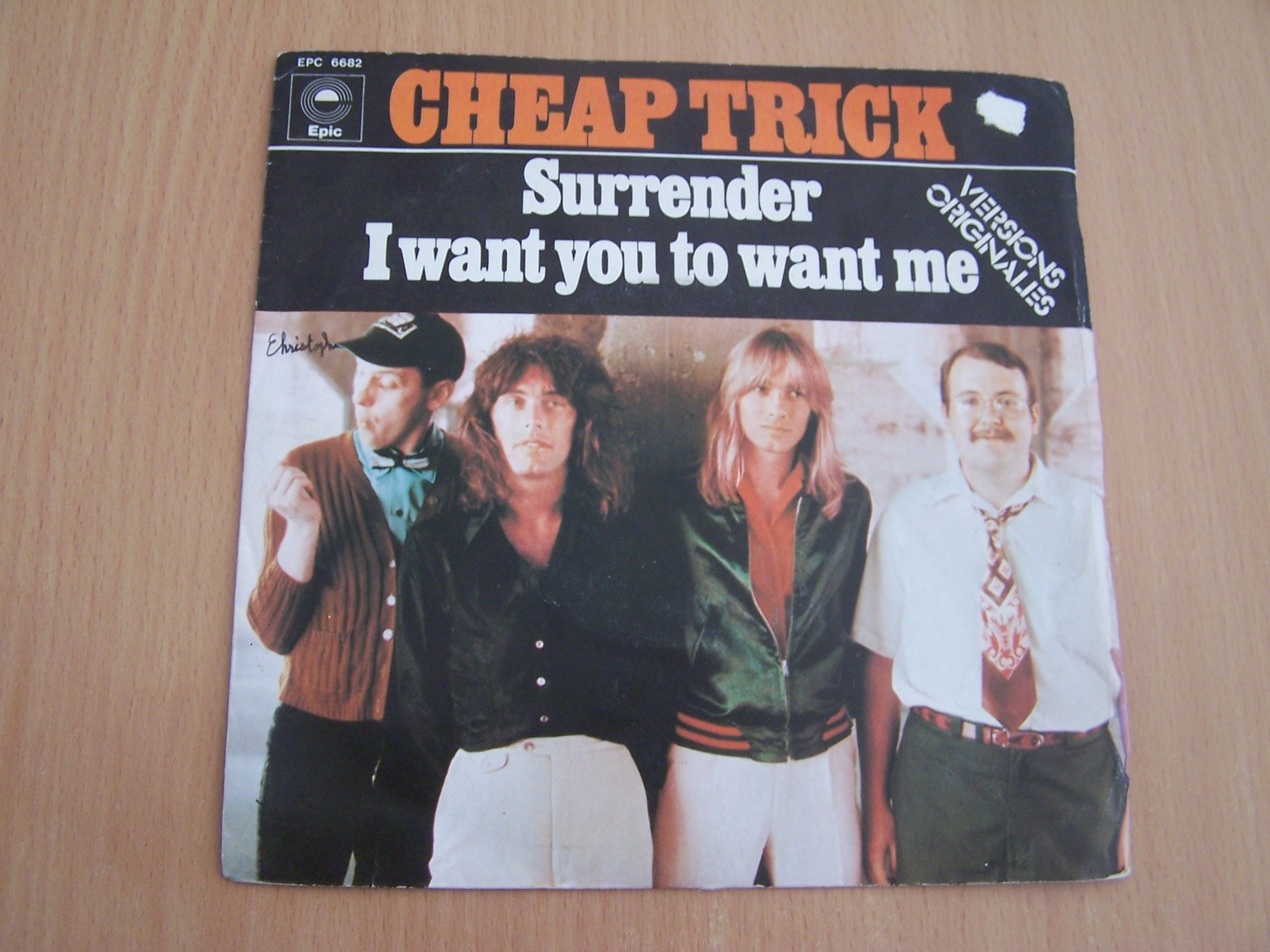 Surrender/I Want You To Want Me - 45 tours - 7" cd