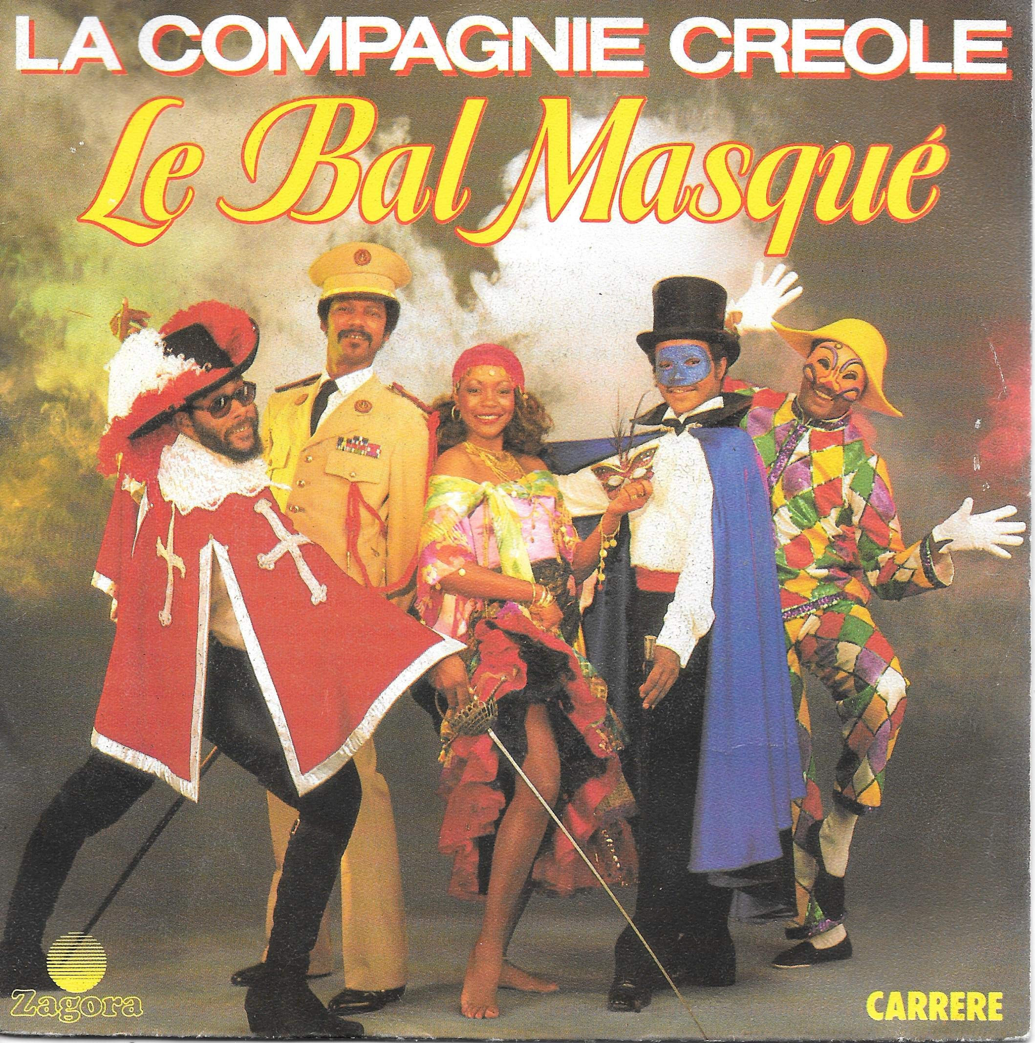 LA COMPAGNIE CREOLE le bal masque/marche de marie-galante SP 7" 1984 cd
