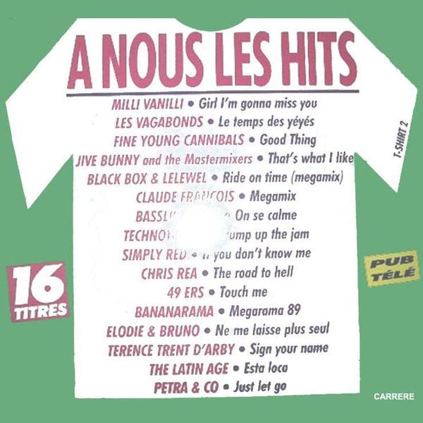 A NOUS LES HITS T.SHIRT VOL.2 Music