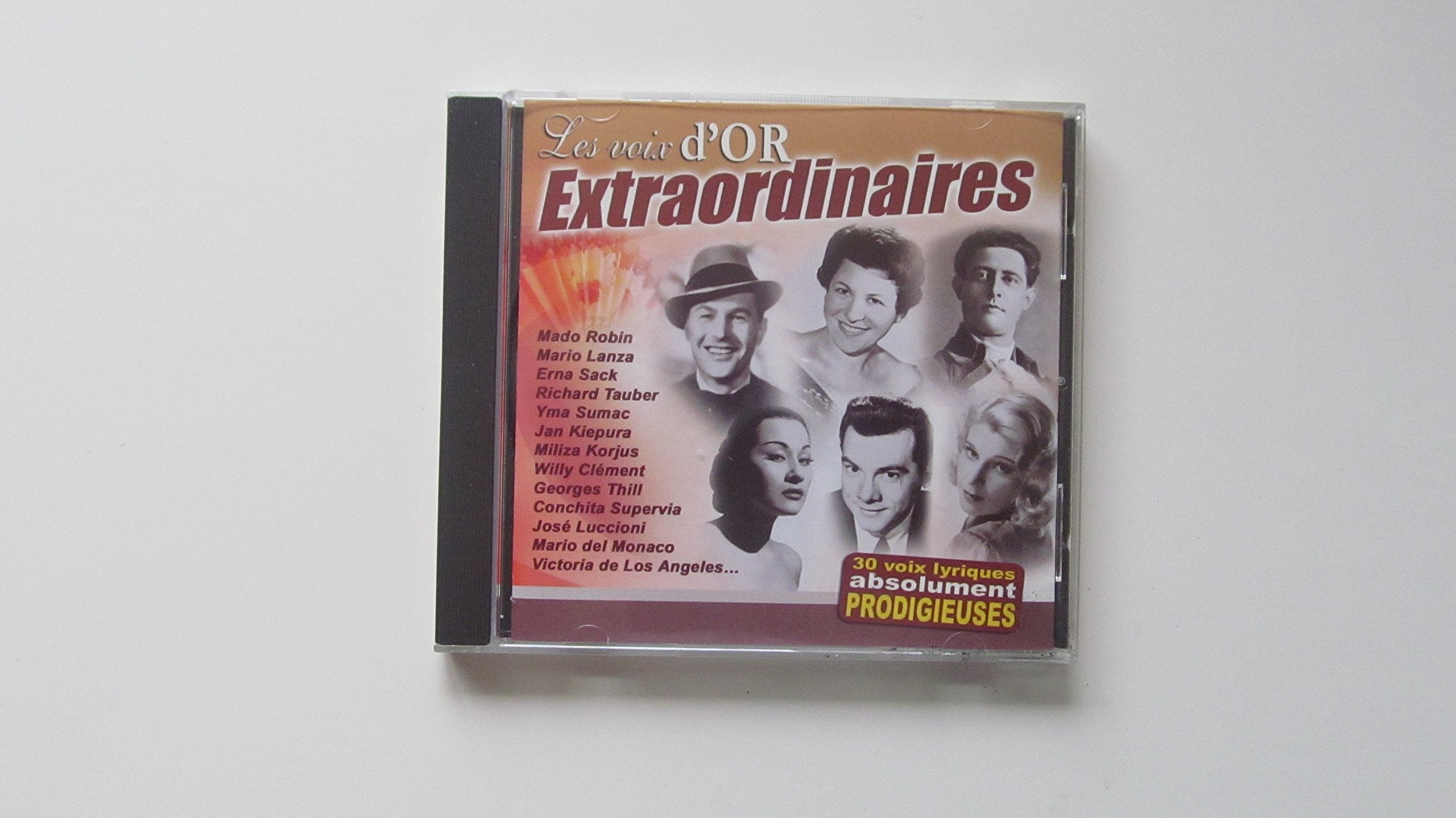les voix d'or extraordinaires dvd