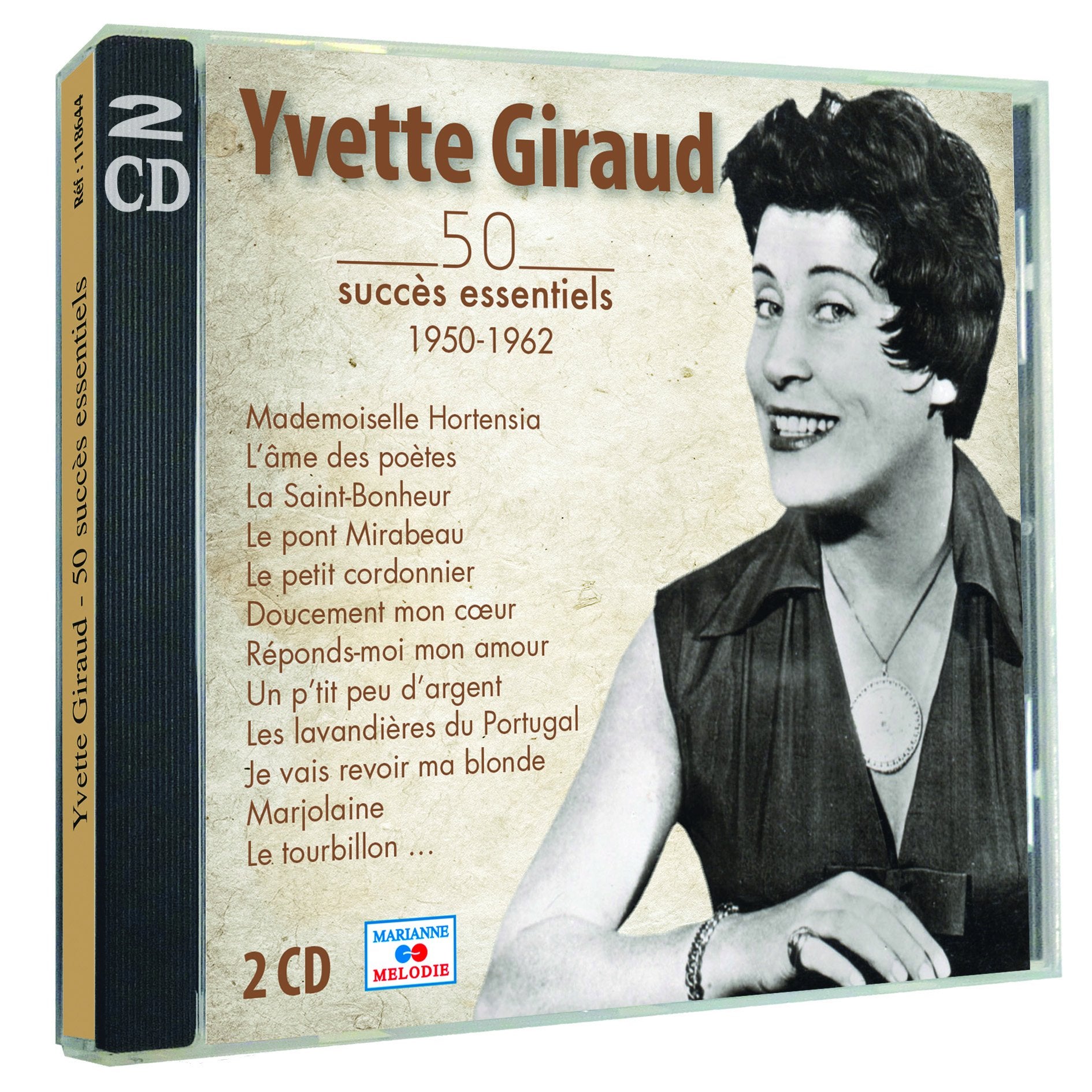 Yvette Giraud 50 succès Essentiels cd