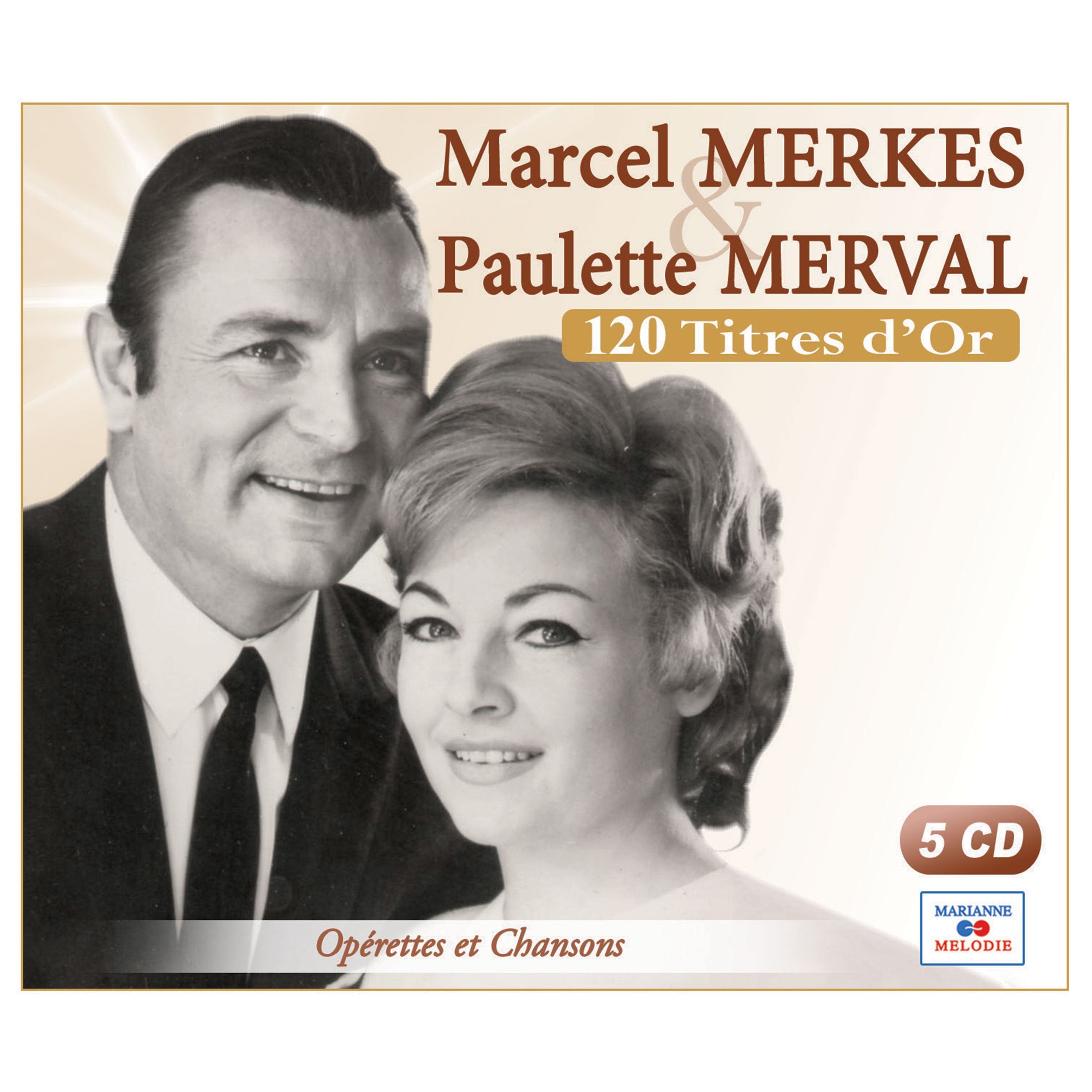 Paulette Merval et Marcel Merkès cd