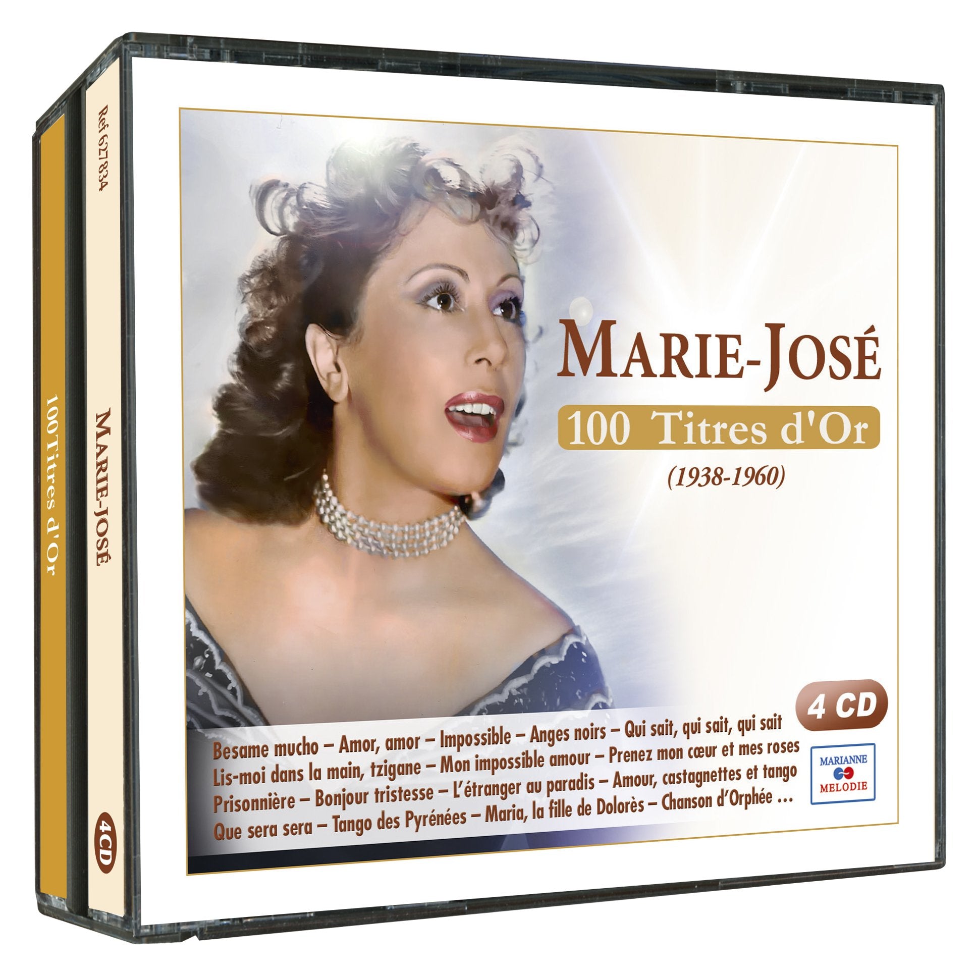 Marie José 100 titres d'or cd