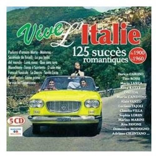 Vive L'Italie 125 Succès Romantiques De 1900 A 1960 cd